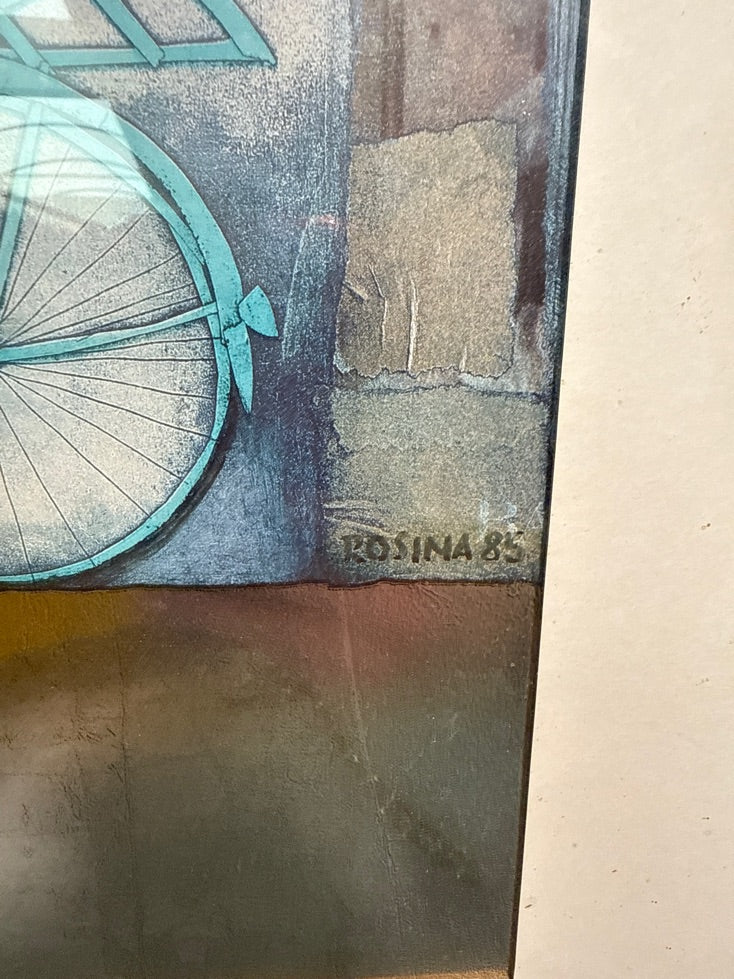 Maleri "Rosina 85"